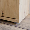 Mobile multiuso Medea 4 ante colore rovere 74.5x34.9xH191.9 cm.