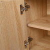 Mobile-Porta-Stampante-Legno-3-Mensole-2-Cassetti-con-Chiave-Armadietto-Ufficio