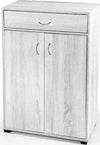 Mobile Scarpiera Armadio 2 Ante Cassetto 5 Ripiani Legno Bianco 95x63x33cm 770937 Casa e cucina/Organizzazione interni/Organizzazione guardaroba/Portascarpe/Scarpiere Trade Shop italia - Napoli, Commerciovirtuoso.it