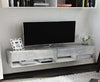 Mobile-TV-Sospeso-con-4-Vani-e-2-Ante,-Consolle-per-TV-fino-60''-grigio-,-anche-consolle-ingresso-camera