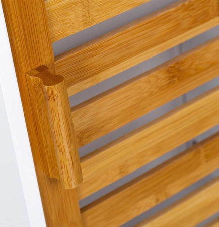 Mobiletto-Armadietto-Parete-2-Ripiani-Legno-MDF-e-Bambu-Anta-Chiusura-Magneatica