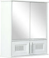Mobiletto-Bagno-Pensile-con-Antine-a-Specchio,-55x17.5x60cm---Bianco-WD8834-344WTWD8