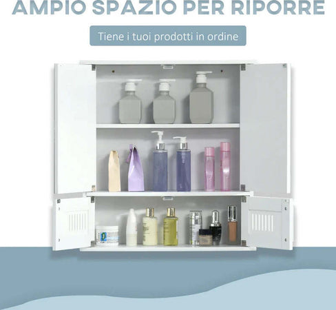 Mobiletto-Bagno-Pensile-con-Antine-a-Specchio,-55x17.5x60cm---Bianco-WD8834-344WTWD8