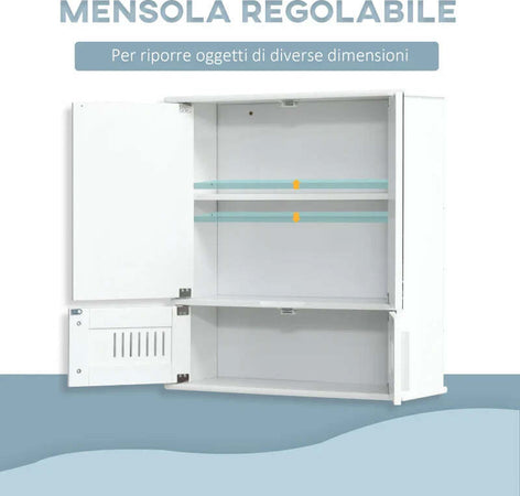 Mobiletto-Bagno-Pensile-con-Antine-a-Specchio,-55x17.5x60cm---Bianco-WD8834-344WTWD8