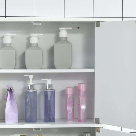 Mobiletto-Bagno-Pensile-con-Antine-a-Specchio,-55x17.5x60cm---Bianco-WD8834-344WTWD8