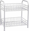 Mobiletto-In-Metallo-Porta-Oggetti-2-Ripiani-Bianco-Scaffale-Bagno-32x36cm-52530