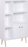 Mobiletto-Libreria-con-Piedini-in-Legno-di-Pino-Bianco-80x23.5x123cm-AS9836-114WTAS9