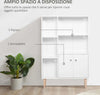 Mobiletto-Libreria-con-Piedini-in-Legno-di-Pino-Bianco-80x23.5x123cm-AS9836-114WTAS9