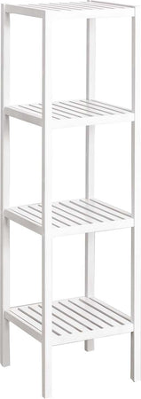 Mobiletto multiuso con ripiani scaffale moderno in legno Bianco Casa e cucina/Organizzazione interni/Porta oggetti cassetti e scaffali/Cassettiere Decor Space - Altamura, Commerciovirtuoso.it
