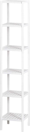 Mobiletto multiuso con ripiani scaffale moderno in legno Bianco Casa e cucina/Organizzazione interni/Porta oggetti cassetti e scaffali/Cassettiere Decor Space - Altamura, Commerciovirtuoso.it