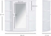 Mobiletto-Pensile-da-Bagno,-Armadietto-Bagno-con-Specchio,-Anta-Centrale-e-Mensole-in-Legno-Bianco-(60-x-17-x-63-cm)-UJ6834-203UJ6