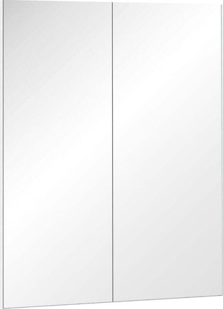 Mobiletto-Pensile-da-Bagno-con-2-Ante-e-Specchiera-in-MDF-Bianco-60-x-75-x-15cm-TE6811-032TE6