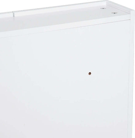 Mobiletto-Pensile-da-Bagno-con-2-Ante-e-Specchiera-in-MDF-Bianco-60-x-75-x-15cm-TE6811-032TE6