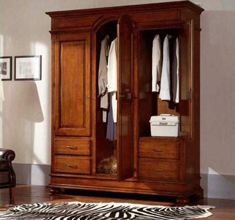 MOBILI-2G---ARMADI-3-PORTE-4-CASSETTI-IN-LEGNO-SMONTABILE-MISURE-L.184-P.60-H.223