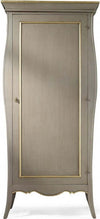 MOBILI-2G---ARMADIO-1-ANTA-ARTE-POVERA-LEGNO-TORTORA-E-ORO-93X64X213