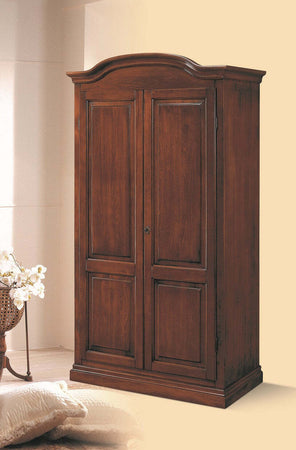 MOBILI-2G---Armadio-2-ante-in-legno-massello-classico-cappello-tondo-107x55x197H