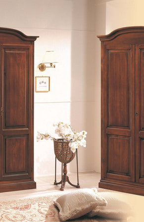 MOBILI-2G---Armadio-2-ante-in-legno-massello-classico-cappello-tondo-107x55x197H