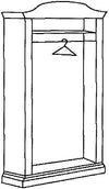 MOBILI-2G---Armadio-2-ante-in-legno-massello-classico-cappello-tondo-107x55x197H