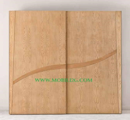 MOBILI-2G---ARMADIO-2-ANTE-SCORREVOLE-IN-LEGNO-DI-FRASSINO-265x60x246