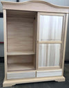 MOBILI-2G---ARMADIO-2-ANTE-SCORREVOLI-2-CASSETTI-LEGNO-GREZZO-180X67X225