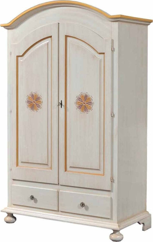 MOBILI-2G---ARMADIO-2-ANTE-SHABBY-LEGNO-AVORIO-PATINATO-E-DECORI-125X61X200