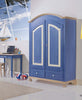 MOBILI-2G---Armadio-2-porte-in-legno-blu-e-miele-shabby-125x60x200
