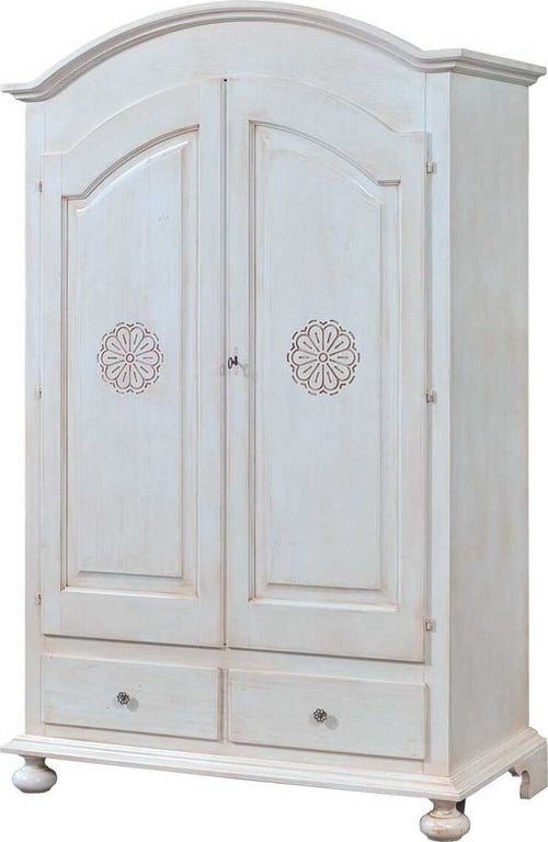 MOBILI-2G---ARMADIO-2-PORTE-LEGNO-SHABBY-BIANCO-INVECCHIATO-125X61X200