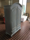 MOBILI-2G---ARMADIO-2-PORTE-LEGNO-SHABBY-CERATO-AZZURRO-125X61X200