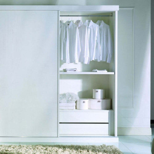 MOBILI-2G---ARMADIO-2-PORTE-SCORREVOLI-SPECCHIO-MODERNO-IN-LEGNO-FRASSINO-BIANCO-287x67x258