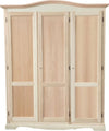 MOBILI-2G---Armadio-3-ante-cappello-sagomato-In-Legno-grezzo-158x56x197