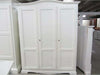 MOBILI-2G---ARMADIO-3-ANTE-IN-LEGNO-BIANCO-SHABBY-GENDARME-158x56x197H
