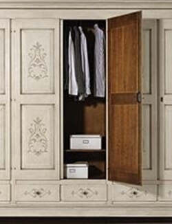 MOBILI-2G---Armadio-5-porte-classico-in-legno-avorio-shabby-254x61x240