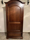 MOBILI-2G---ARMADIO-ARTE-POVERA-1-PORTA-LEGNO-TINTA-NOCE-96x56x196H