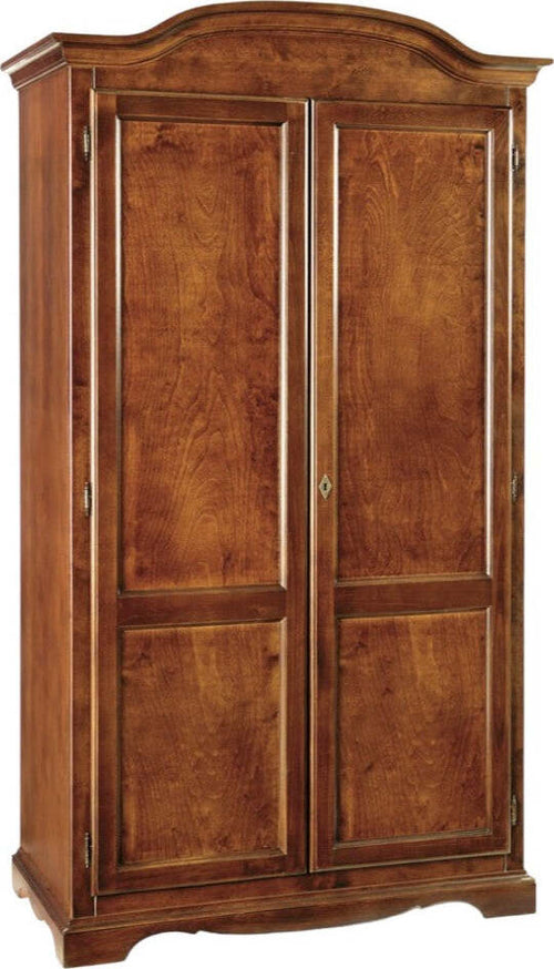 MOBILI-2G---Armadio-arte-povera-2-ante-in-legno-tinta-noce-107X55X197