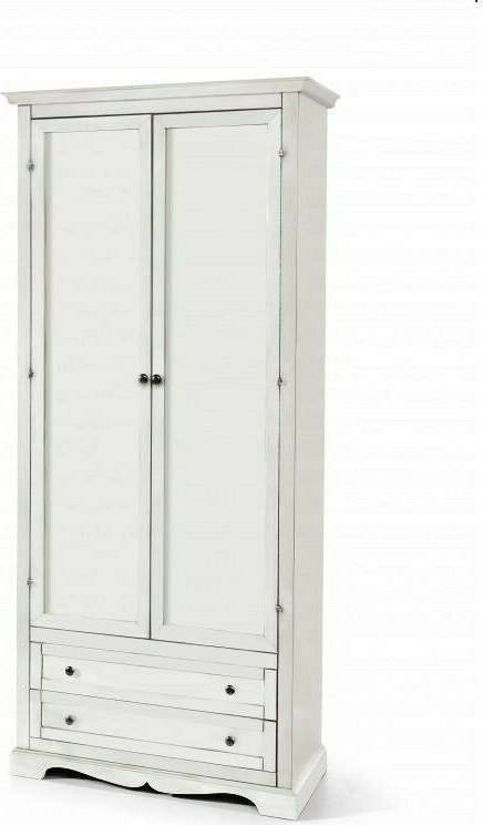 MOBILI-2G---ARMADIO-ARTE-POVERA-2-ANTE-LEGNO-BIANCO-SHABBY-87x40x192