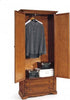 MOBILI-2G---ARMADIO-ARTE-POVERA-2-ANTE-LEGNO-TINTA-NOCE-87x40x192