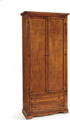MOBILI-2G---ARMADIO-ARTE-POVERA-2-ANTE-LEGNO-TINTA-NOCE-87x40x192