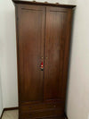 MOBILI-2G---ARMADIO-ARTE-POVERA-2-ANTE-LEGNO-TINTA-NOCE-87x40x192