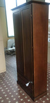 MOBILI-2G---ARMADIO-ARTE-POVERA-2-ANTE-LEGNO-TINTA-NOCE-87x40x192