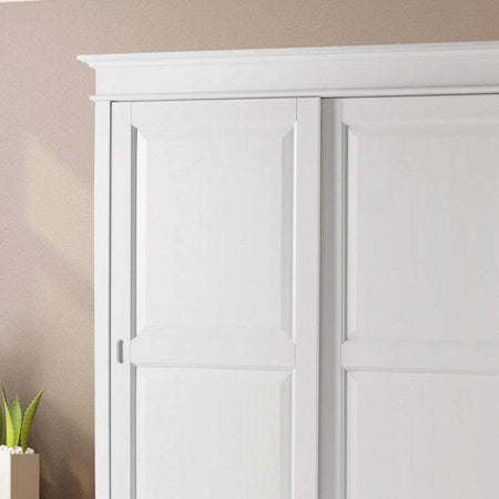 MOBILI-2G---Armadio-arte-povera-2-Ante-scorrevoli-legno-bianco-shabby-183x67x212
