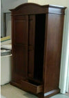 MOBILI-2G---ARMADIO-ARTE-POVERA-2-ANTE-SCORREVOLI-LEGNO-TINTA-NOCE-122x59x200h