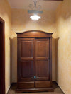 MOBILI-2G---ARMADIO-ARTE-POVERA-2-ANTE-SCORREVOLI-LEGNO-TINTA-NOCE-122x59x200h