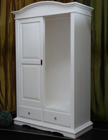 MOBILI-2G---ARMADIO-ARTE-POVERA-2-ANTE-SCORREVOLI-SHABBY-LEGNO-BIANCO-125x60x200