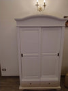 MOBILI-2G---ARMADIO-ARTE-POVERA-2-ANTE-SCORREVOLI-SHABBY-LEGNO-BIANCO-125x60x200