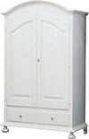 MOBILI-2G---ARMADIO-CAPPELLO-TONDO-BIANCO-OPACO-SHABBY-125x60x200