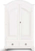MOBILI-2G---ARMADIO-CAPPELLO-TONDO-BIANCO-OPACO-SHABBY-125x60x200