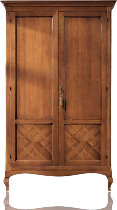 MOBILI-2G---Armadio-classico-2-porte-intarsiate-Legno-bassano-126x62x207