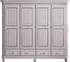 MOBILI-2G---ARMADIO-CLASSICO-4-PORTE-LEGNO-TORTORA-GRIGIO-193x63X217