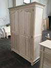MOBILI-2G---ARMADIO-CLASSICO-IN-LEGNO-2-PORTE-GREZZO-L.157-P.60-H.217