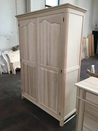MOBILI-2G---ARMADIO-CLASSICO-IN-LEGNO-2-PORTE-GREZZO-L.157-P.60-H.217
